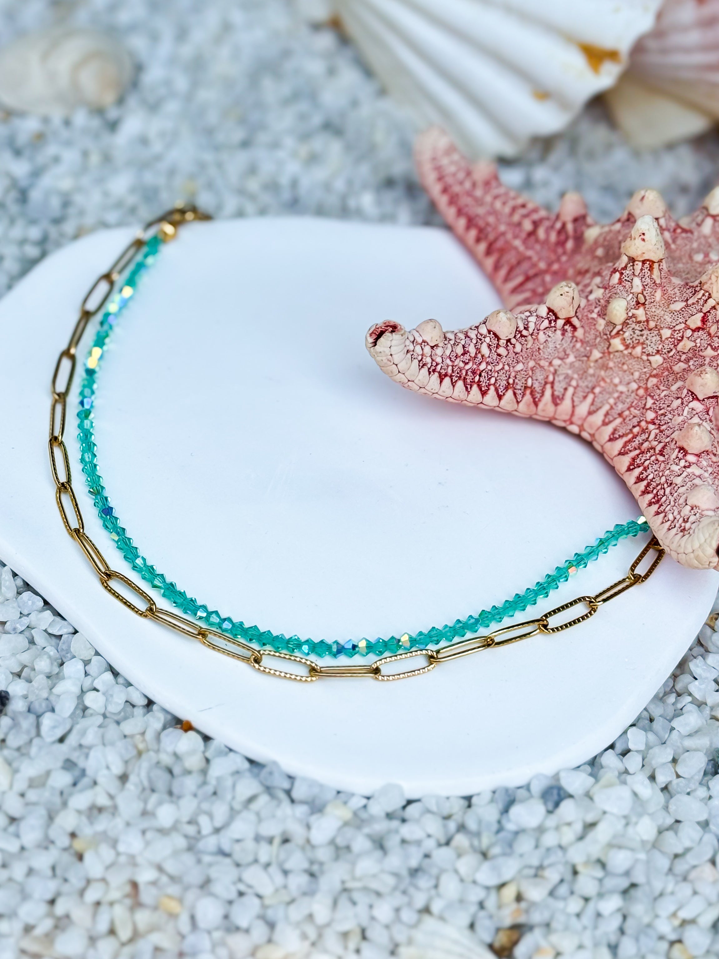 Cavigliera Corallo gold