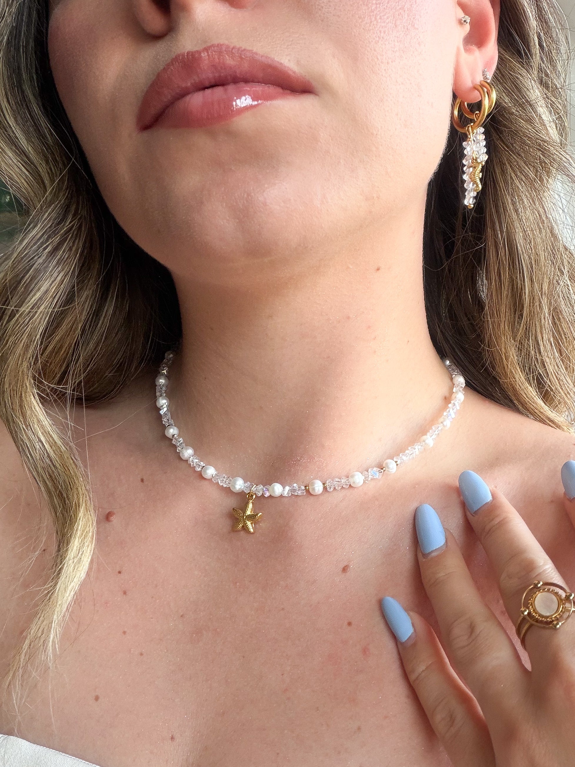 Collana Stella Marina Gold