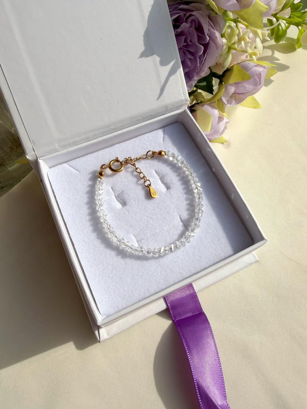 Bracciale Cristalli Gold