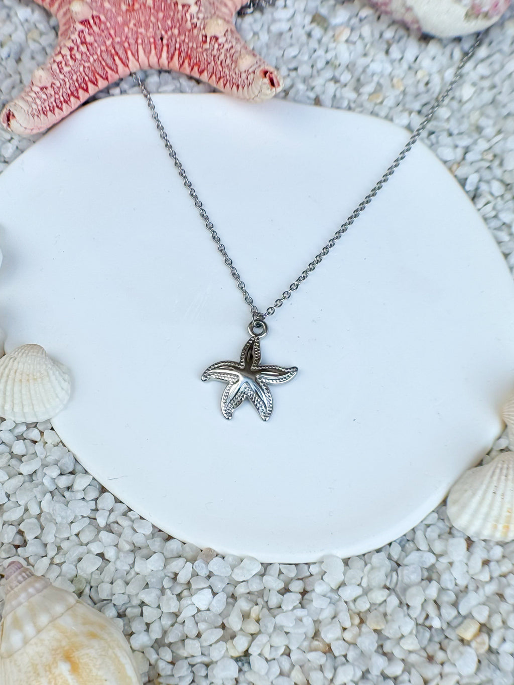 Collana Stella Marina silver