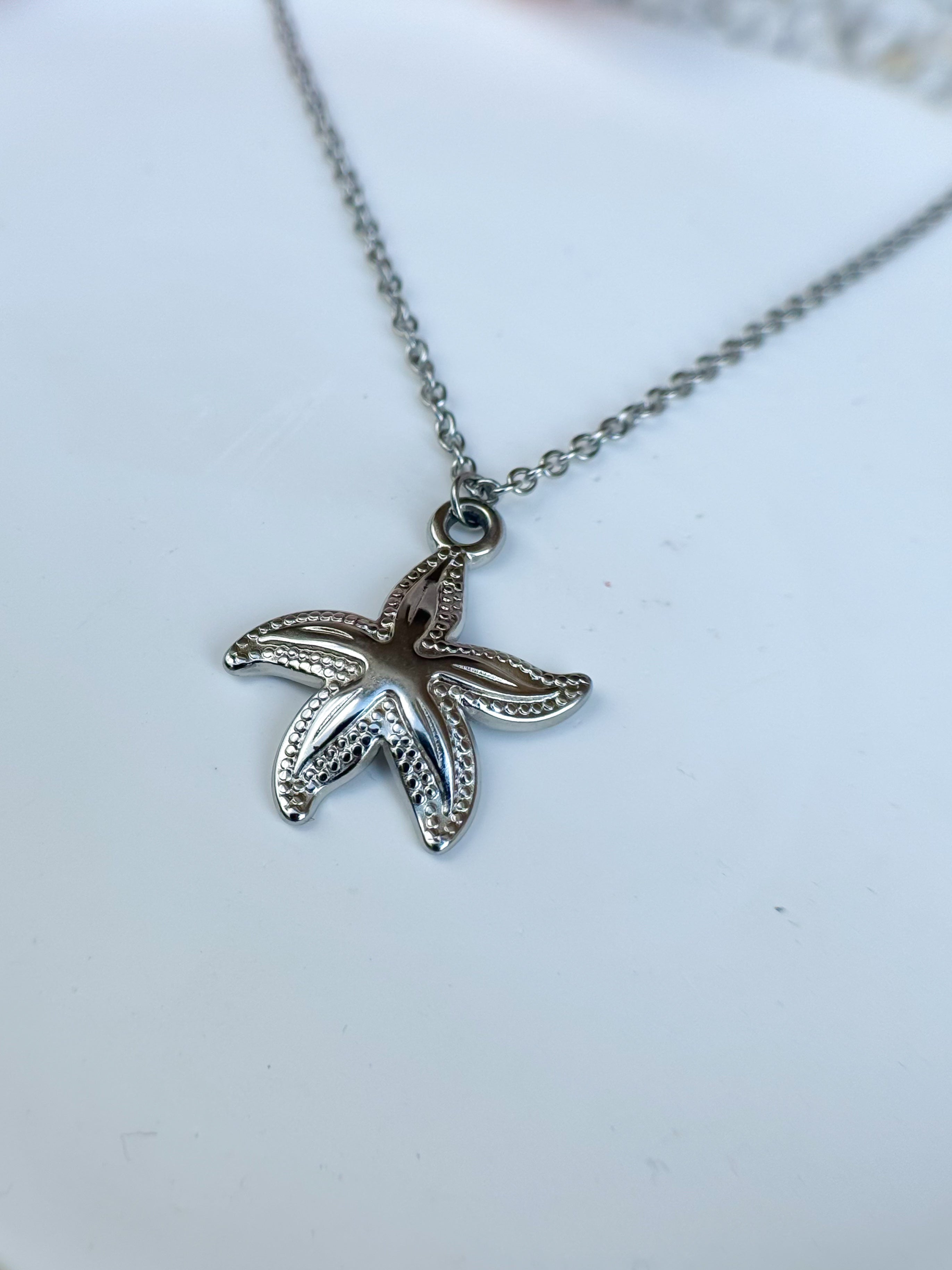 Collana Stella Marina silver