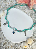 Silver Coral Necklace