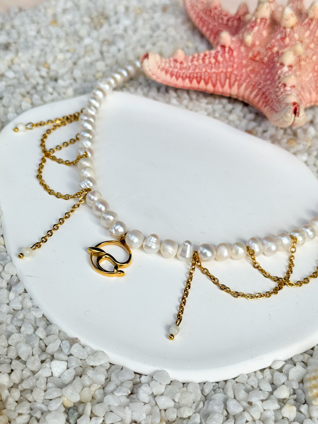 Gold Dolphin Necklace