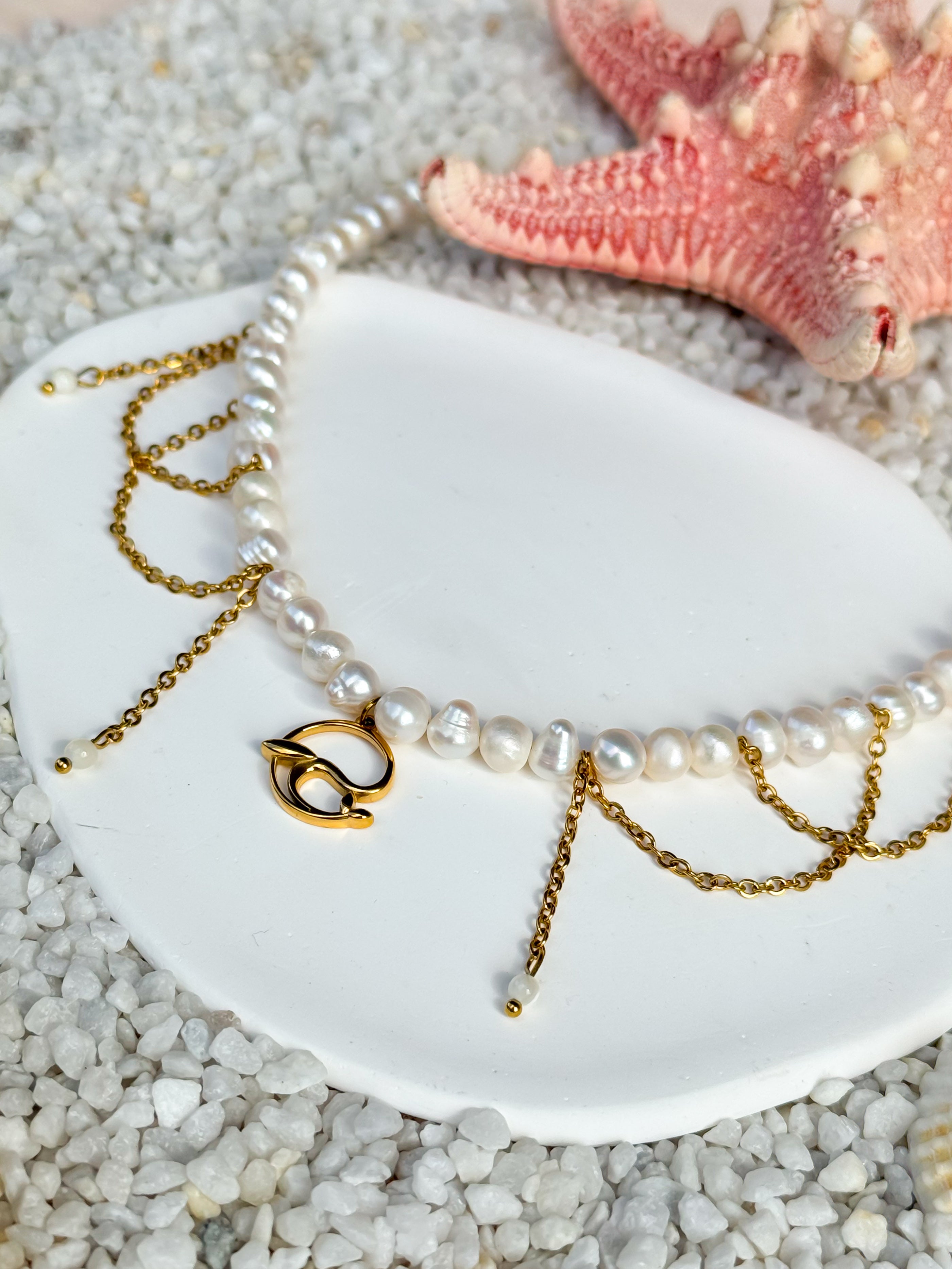 Collana Delfino gold