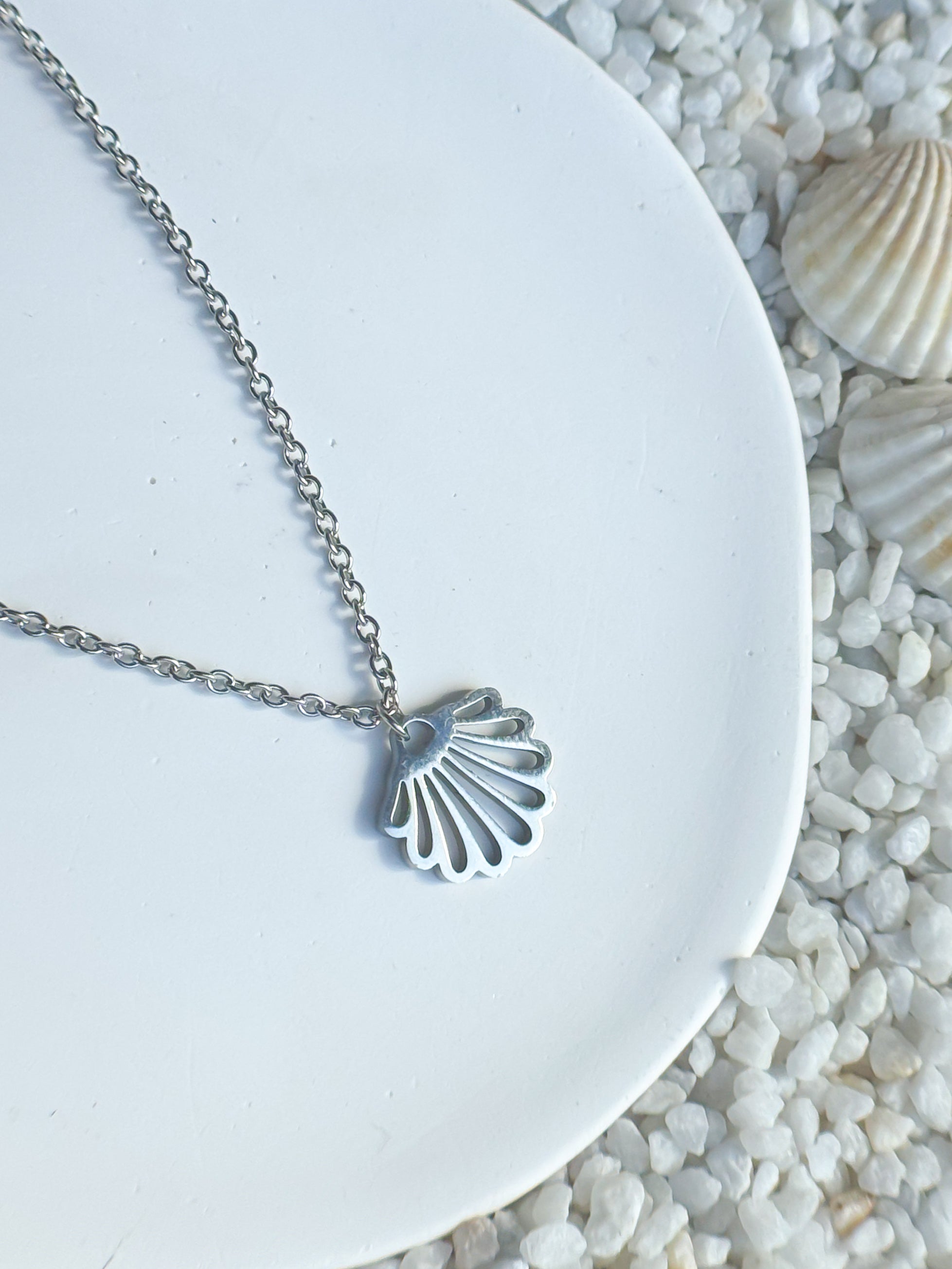 Collana Conchiglia silver