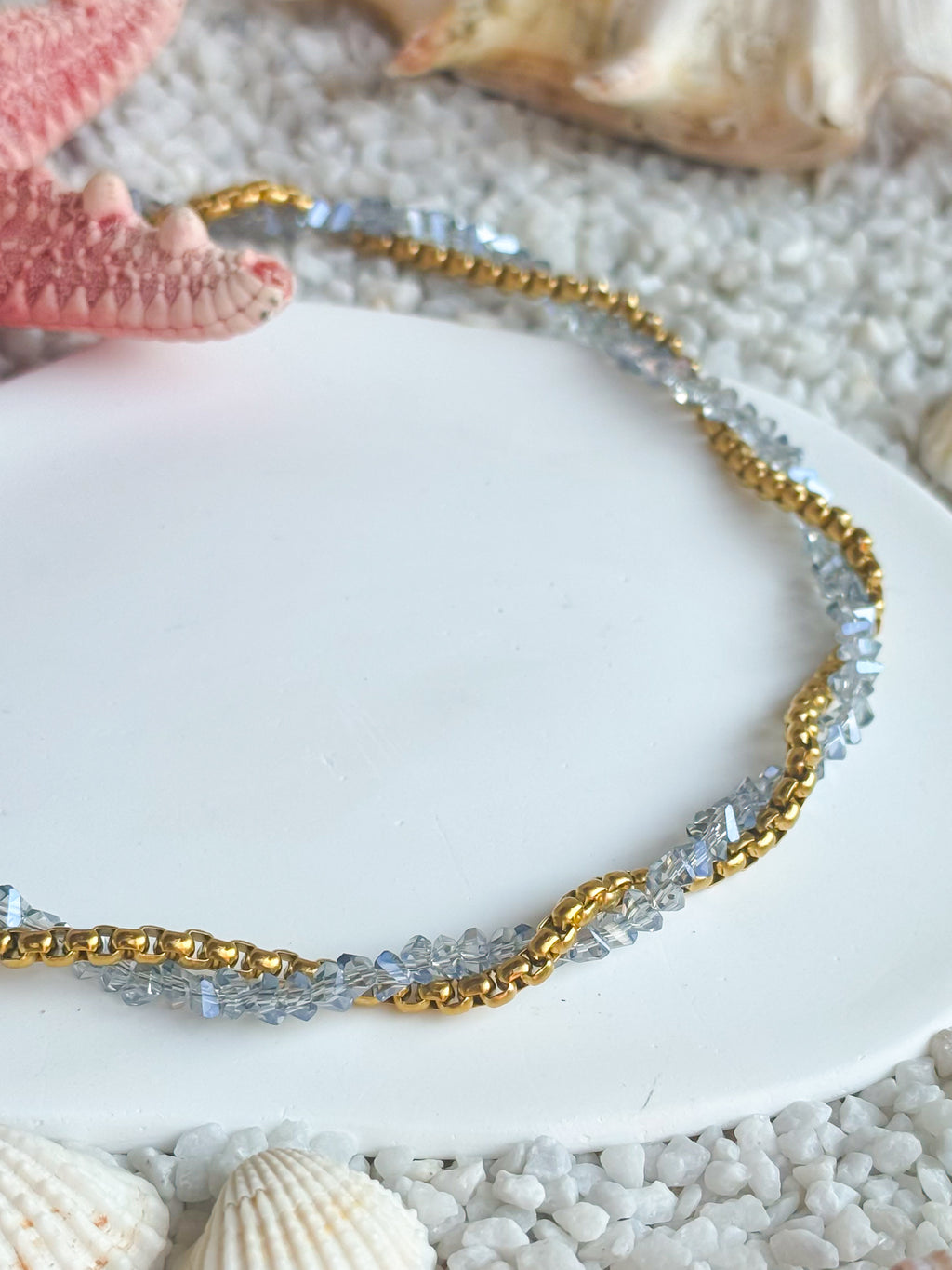 Gold Wave Choker