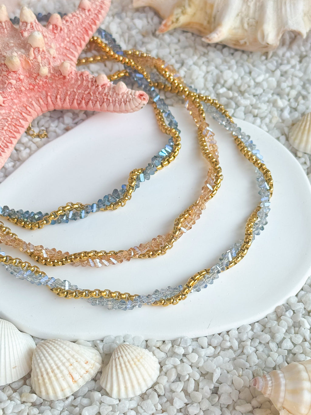 Gold Wave Choker